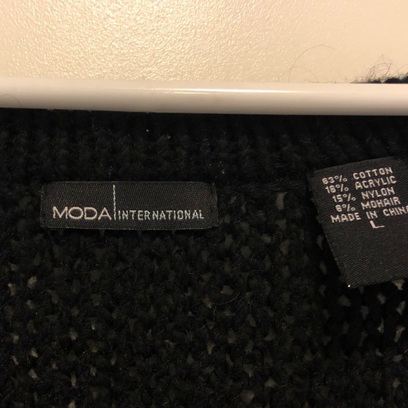 CROPPED KNIT SWEATER - Picture 2 of 4